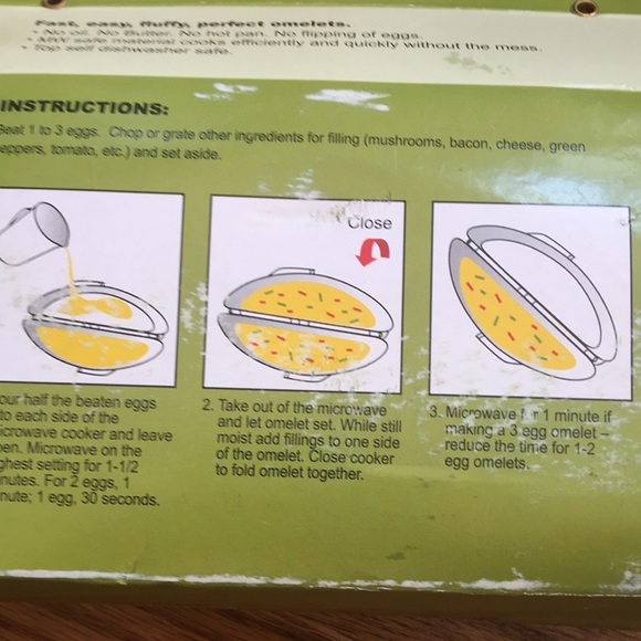 NWT Microwave omelette maker - Picture 6 of 6